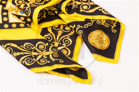 mens versace silk scarf|gianni Versace silk scarf.